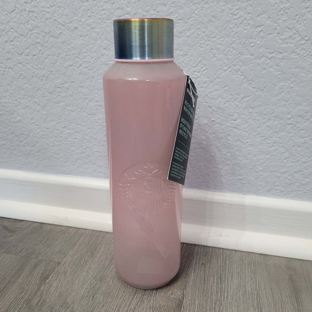 Starbucks 2021 Blush Pink Glass Tumbler NWT